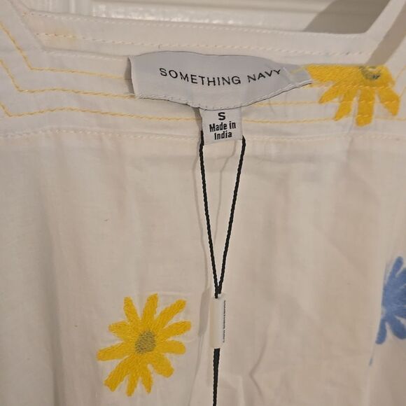 Something navyl womens dress size small with tags - Picture 3 of 10